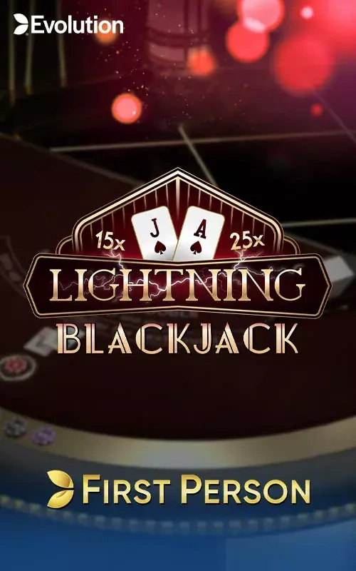 First Person Lightning Blackjack