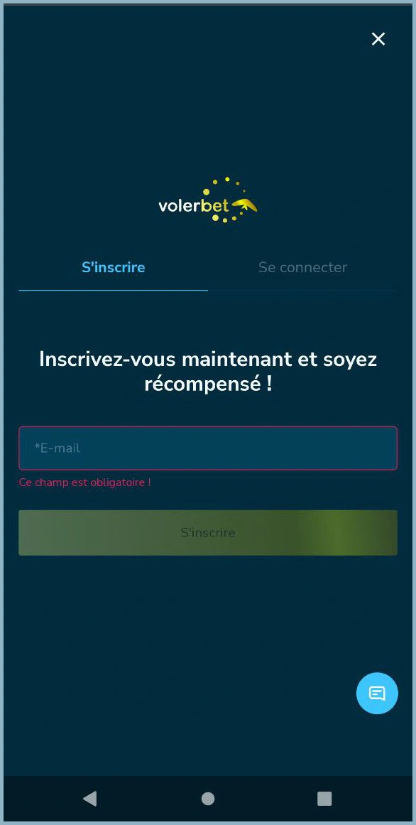 Accès au casino VolerBet – connexion et ouverture de compte